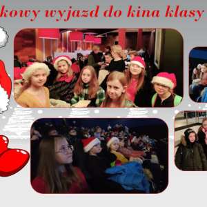 Mikołajkowy wyjazd do kina klas III-IV