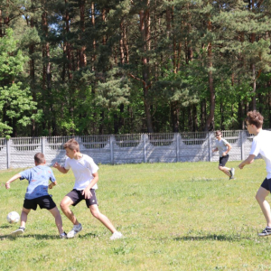 Mecz chłopców klas starszych