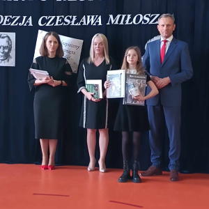 Laureatka II miejsca  w Gminnym Konkursie Recytatorskim