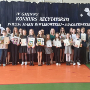 IV Gminny Konkurs Recytatorski