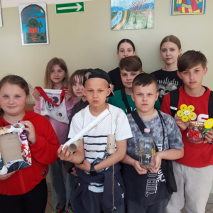  Zajęcia ekologiczne "Coś z niczego" 