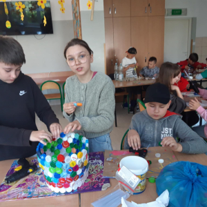  Zajęcia ekologiczne "Coś z niczego" 