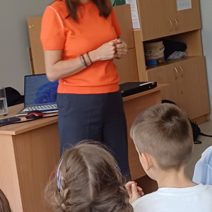 Pierwsze ze spotkań z cyklu „Inspirujące Ścieżki Zawodowe” dla klas I-VIII.