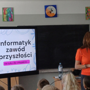 Pierwsze ze spotkań z cyklu „Inspirujące Ścieżki Zawodowe” dla klas I-VIII.