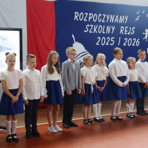 Rozpoczęcie nowego roku szkolnego w Szkole Podstawowej w Łosieniu