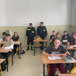 Ewakuacja w naszej szkole 