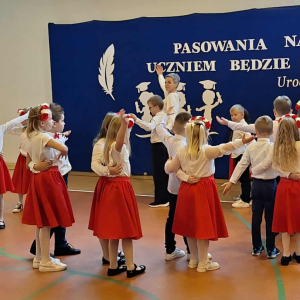 Uroczyste ślubowanie pierwszoklasistów