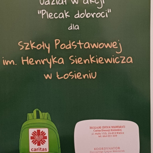 Zakończyliśmy akcję „Plecak Dobroci”!