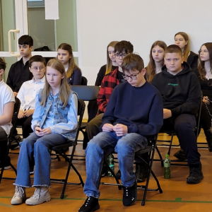 Uczestnicy konkursu Macmillan Primary School Tournament.